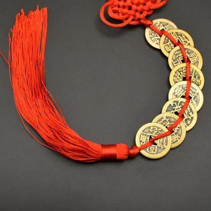 Obrázok Čínska minca šťastia - talizman bohatstva a prosperity