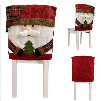 Obrázok z Vianočný poťah na stoličku  -  Santa Claus