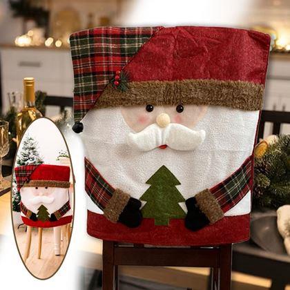 Obrázok z Vianočný poťah na stoličku  -  Santa Claus
