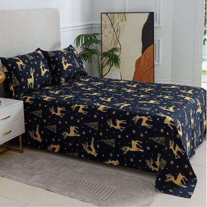 Obrázok z Set vianočnej plachty 200 x 240 cm a 2 obliečok na vankúš 50 x 70 cm