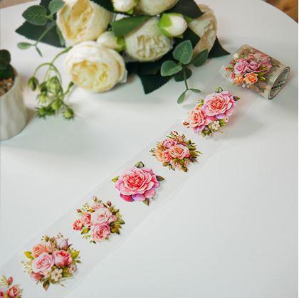 Obrázok z Dekoračné samolepky - ruža