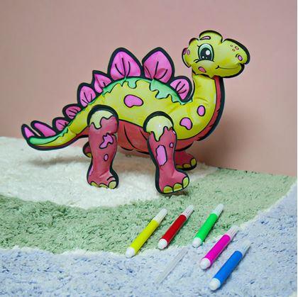 Obrázok z Nafukovacia maľovanka - Stegosaurus