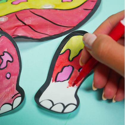 Obrázok z Nafukovacia maľovanka - Stegosaurus