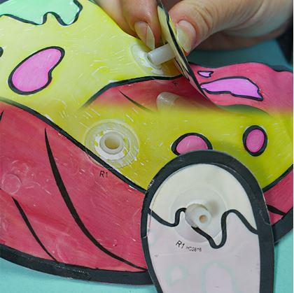 Obrázok z Nafukovacia maľovanka - Stegosaurus