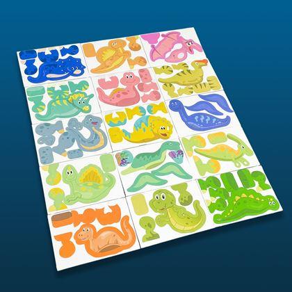 Obrázok z 3D puzzle dinosauri