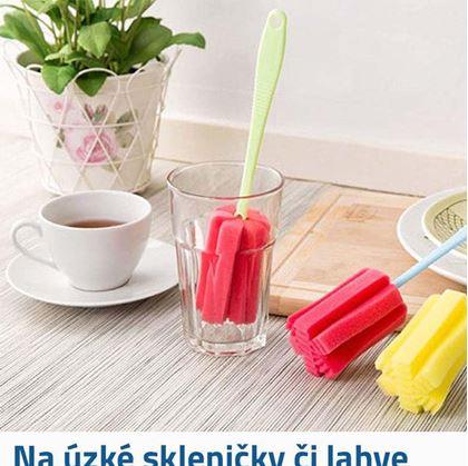 Obrázok z Hubky na poháre s rukoväťou 5 ks