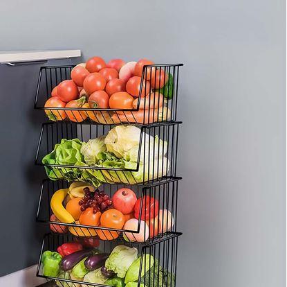 Obrázok Skladateľný trojposchodový kovový organizér