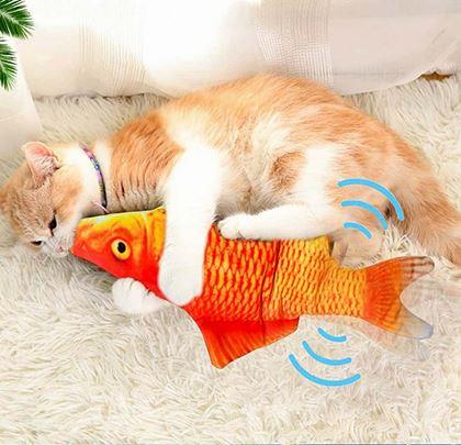 Obrázok z Interaktívna hračka pre mačky - ryba