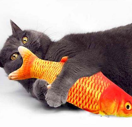 Obrázok z Interaktívna hračka pre mačky - ryba