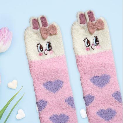 Obrázok z Teplé ponožky - zajačik