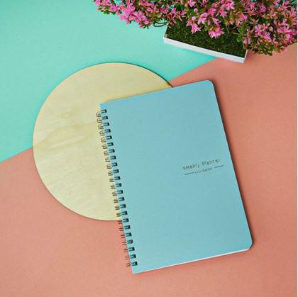 Obrázok z Nedatovaný motivačný diár  -  modrý