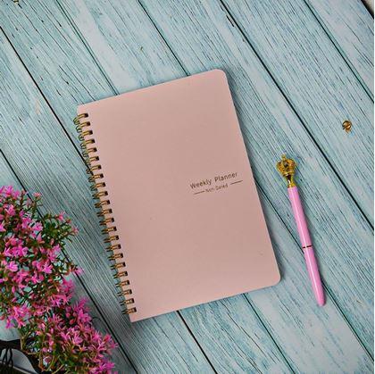 Obrázok z Nedatovaný motivačný diár  -  ružový