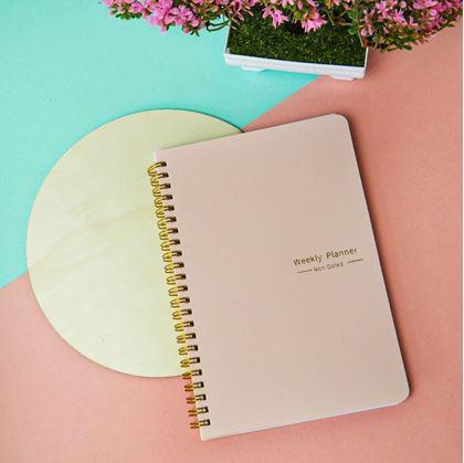 Obrázok z Nedatovaný motivačný diár  -  ružový