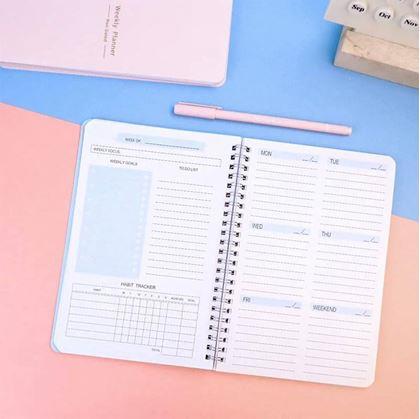 Obrázok z Nedatovaný motivačný diár  -  modrý