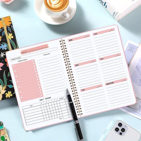 Obrázok z Nedatovaný motivačný diár  -  ružový