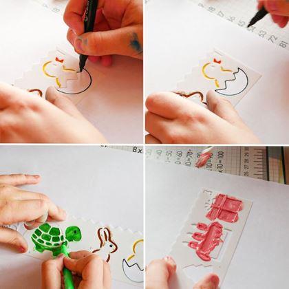 Obrázok z Sada šablón na maľovanie 27 obrázkov