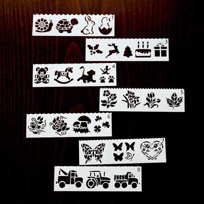 Obrázok z Sada šablón na maľovanie 27 obrázkov