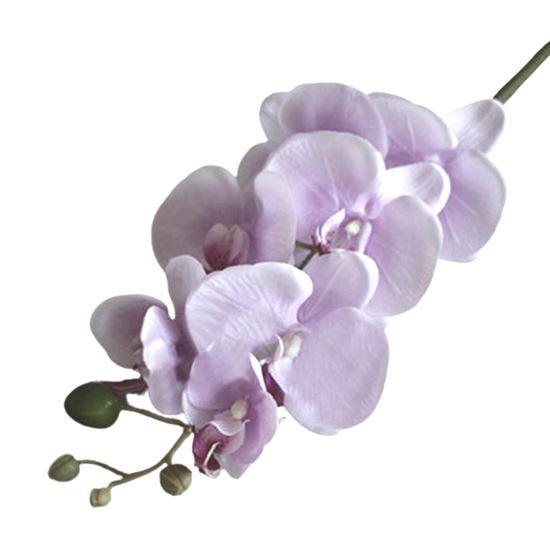 Obrázok z Umelé kvety orchidea - svetlofialová