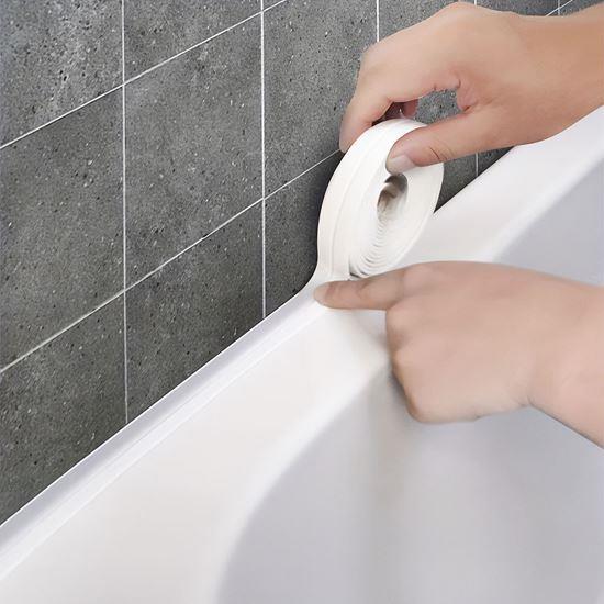 Obrázok z Vodotesná samolepiaca tesniaca páska, biela 3 m