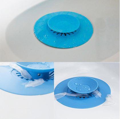 Obrázok z Silikónové sitko a zátka do drezu