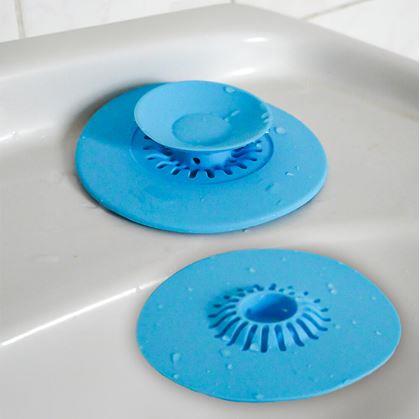 Obrázok z Silikónové sitko a zátka do drezu