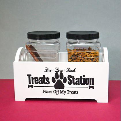 Obrázok z Súprava s 2 nádobami na psie pamlsky