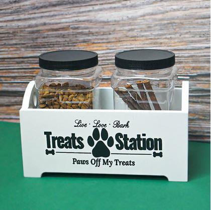 Obrázok z Súprava s 2 nádobami na psie pamlsky