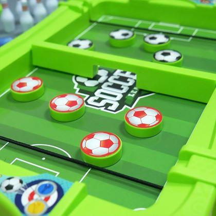 Obrázok z Sada športových stolových hier 6v1 - futbal, basketbal, curling, preteky, kolky, bowling