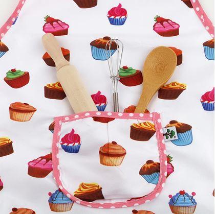 Obrázok z Detská pekárska súprava s riadom a zásterou