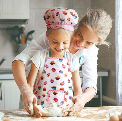 Obrázok z Detská pekárska súprava s riadom a zásterou