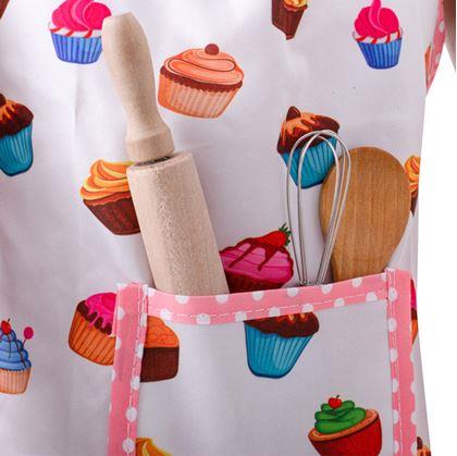 Obrázok z Detská pekárska súprava s riadom a zásterou