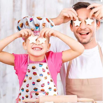 Obrázok z Detská pekárska súprava s riadom a zásterou