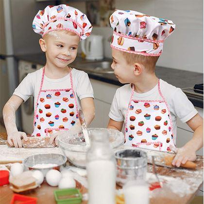 Obrázok z Detská pekárska súprava s riadom a zásterou