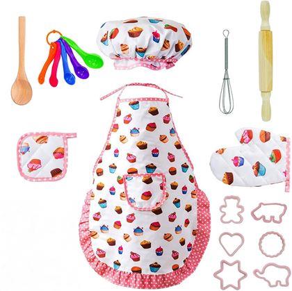 Obrázok z Detská pekárska súprava s riadom a zásterou
