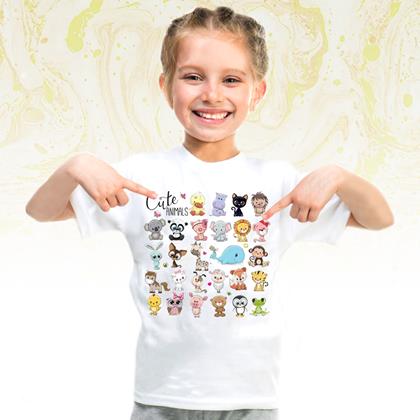 Obrázok z Nažehľovacie obrázky na oblečenie  -  zvieratka malé