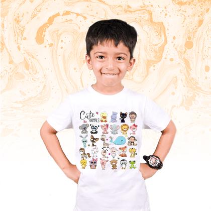 Obrázok z Nažehľovacie obrázky na oblečenie  -  zvieratka malé