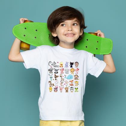 Obrázok z Nažehľovacie obrázky na oblečenie  -  zvieratka malé