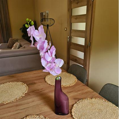 Obrázok z Umelé kvety orchidea - svetlofialová