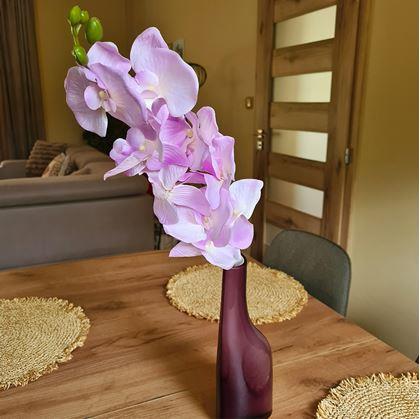 Obrázok z Umelé kvety orchidea - svetlofialová