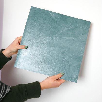 Obrázok z Samolepiaci obklad 30x30 cm  - modro sivý mramor