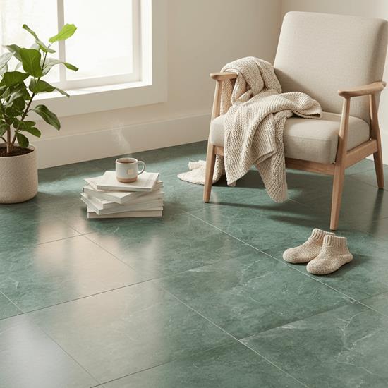 Obrázok z Samolepiaci obklad 30x30 cm  - modro sivý mramor