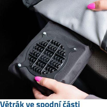 Obrázok Ventilačný chladiaci poťah sedadla do auta