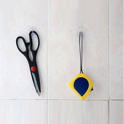 Obrázok z 10 ks priľnavých háčikov bez vŕtania