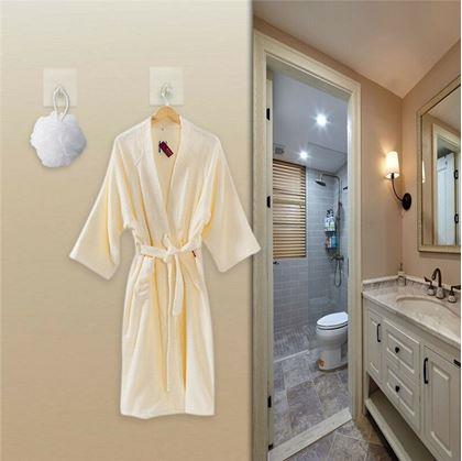 Obrázok z 10 ks priľnavých háčikov bez vŕtania