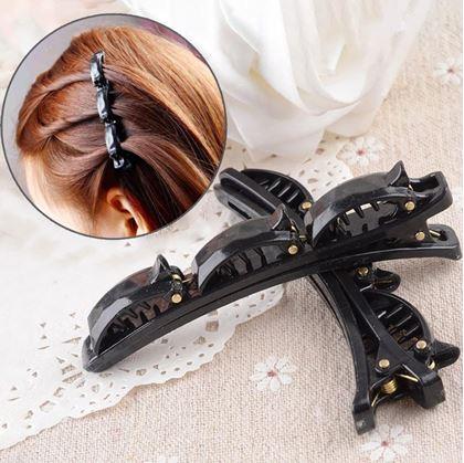 Obrázok z Klip do vlasov so sponkami  -  čierny
