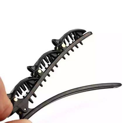 Obrázok z Klip do vlasov so sponkami  -  čierny