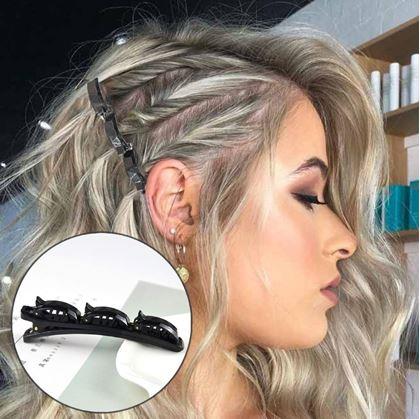 Obrázok z Klip do vlasov so sponkami  -  čierny