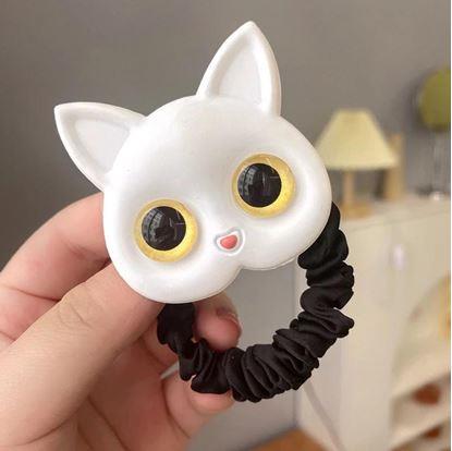 Obrázok Gumička do vlasov s mačičkou