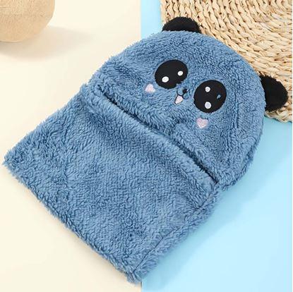 Obrázok Čiapka s nákrčníkom medvedík s ušami