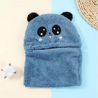 Obrázok Čiapka s nákrčníkom medvedík s ušami